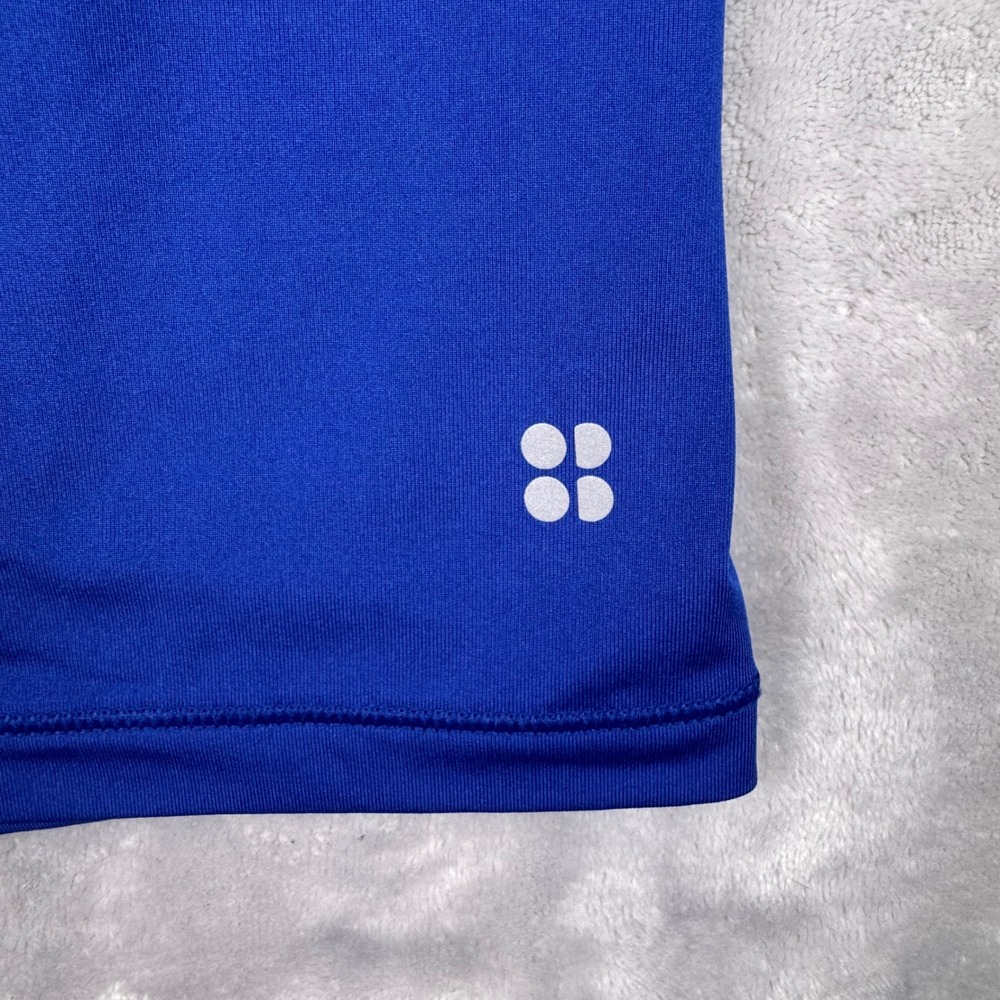 Sweaty Betty Womens Royal Blue Racerback Mesh Panel Workout Tank Top Size M* - Picture 6 of 8